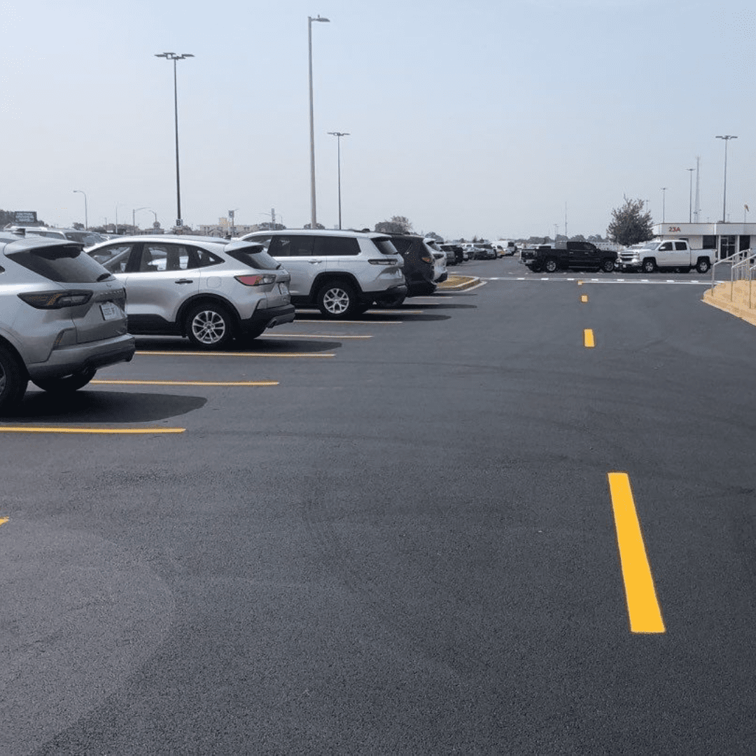 Asphalt Services for a Financial Site