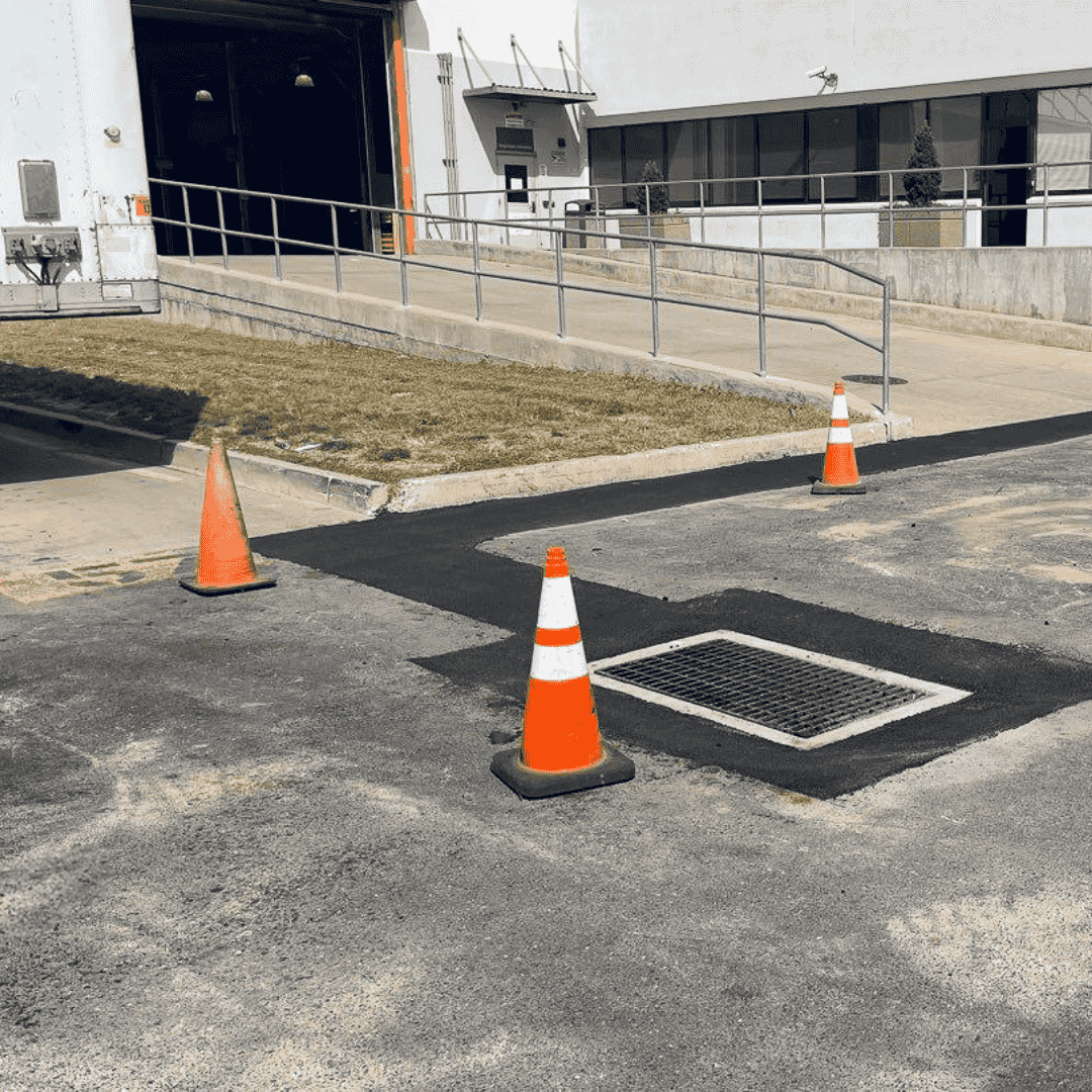 Industrial Site Asphalt Repair